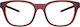 Ferrari Bărbați Plastic Rame Ochelari Burgundy 8006-508-5318