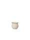Broste Copenhagen Weißer Pflanzgefäß 25,5 cm