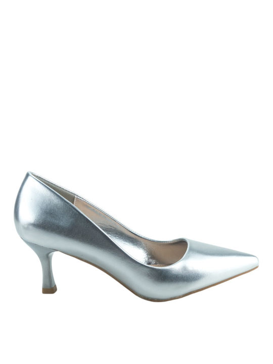 Plato Silver Heels