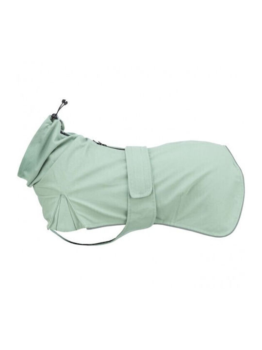 Trixie Dublín Haine pentru câini Impermeabil Verde cu Lungimea Spateului 45 cm