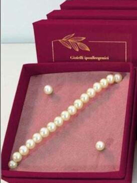 Farma Bijoux Σετ Κοσμημάτων με Πέρλες