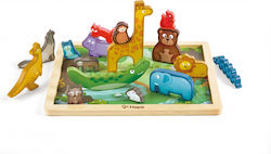 Ξύλινο Παιδικό Puzzle Animal Kingdom Hape