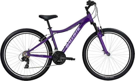 Ballistic Hermes 27.5" 2025 Bicicletă De Munte Violetă Cu 21 Nivele De Viteză