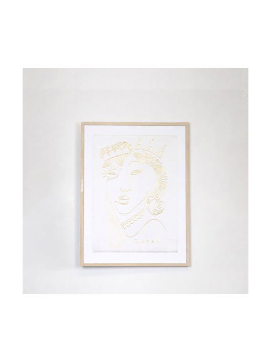 Πρόσωπο Πίνακας σε Καμβά 45x60cm