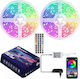 Zafit Smart Ταινία LED RGB Φως 20m Τύπου SMD5050 με Τηλεχειριστήριο