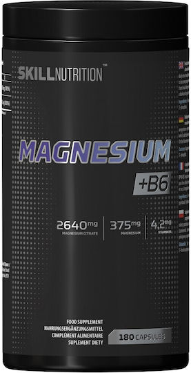Skill Nutrition Магнезиев цитрат 125мг 180 капси