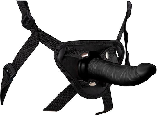 Ophelia's Dream Toys Harness-Serie Mars Dildo Schwarz 10qscd-002blk