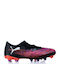 PUMA Future 8 Match Ποδοσφαιρικά Παπούτσια με Τάπες FG/AG Μαύρα