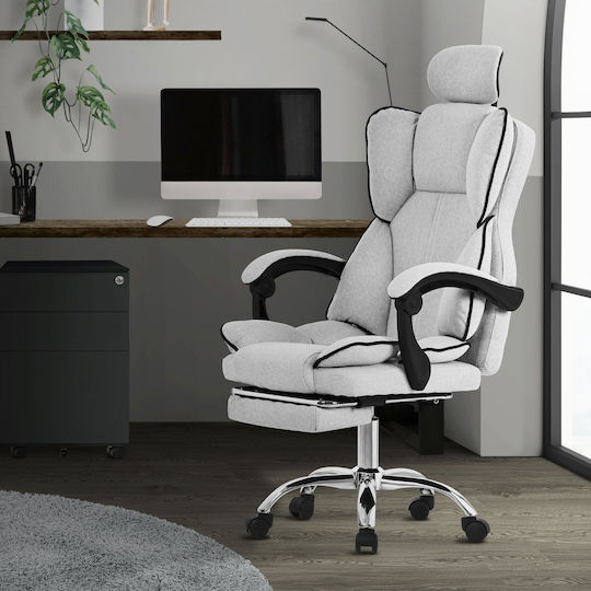 ML-Design Καρέκλα Γραφείου Γκρι ML-Design Καρέκλα Γραφείου Γκρι