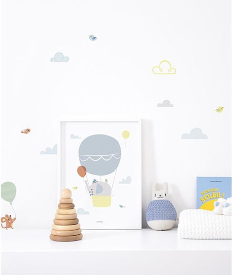 Lilipinso Kinder Wandsticker Wand 27.9x42cm