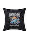 Wizard Flying Car Harry Potter Sofa Pillow Black 100% Cotton Filling Included 50x50cm