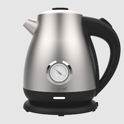 Cecotec Thermosense 620 Retro Steel 1.7Es mit Leistung 2200W Silber Cecotec Thermosense 620 Retro Steel 1.7Es mit Leistung 2200W Silber