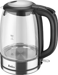 Amica KD 2050G 1.7lt με Ισχύ 2200W Ασημί