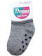 Dreams by Joyce Kids' Socks Non-Slip Steps Steps Gray