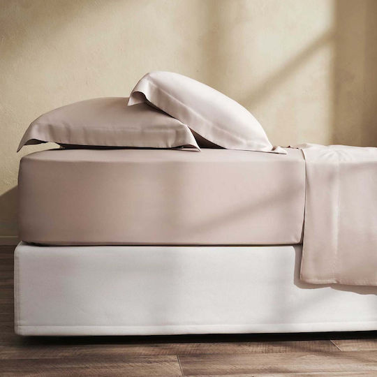 Gofis Home Sentia Μονό 100x200+35εκ. με Λάστιχο Μπεζ Gofis Home Sentia Μονό 100x200+35εκ. με Λάστιχο Μπεζ