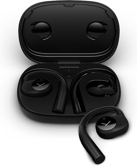 BeyerDynamic Verio 200 Open Ear Bluetooth Handsfree Ακουστικά με Αντοχή στον Ιδρώτα και Θήκη Φόρτισης Μαύρα