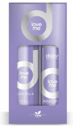 Dalon Love Me Set De Parfumuri Pentru Femei Cu Loțiune De Corp 2 Bucăți