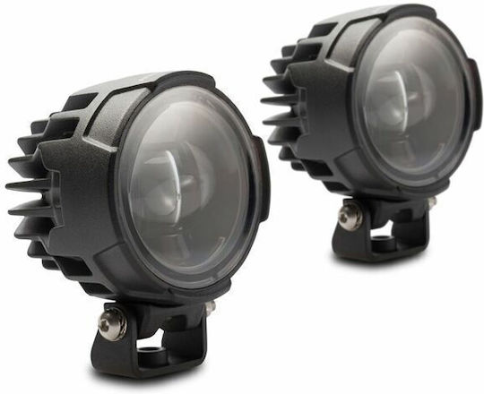 Sw-motech Lichtkit LED Front Evolution Rechts Links Nsw.11.004.61101/b Klare Kristall 1 Stk Schwarz