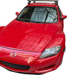 Menabo Μπάρες Οροφής Μεταλλικές για Mazda RX-8 2003-2012 (Σετ με πόδια)
