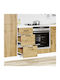 Kalmar Kitchen Floor Drawer Unit Artisan Oak 40x46x81.5cm