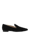 Leather Women's Loafers in Black Color
