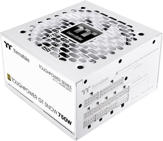 Thermaltake Toughpower GT Snow 750W White Computer Power Supply Full Modular 80 Plus Gold