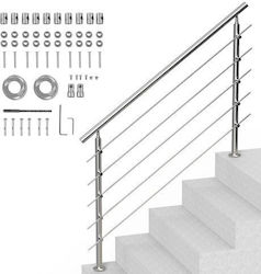 Vevor Handrails 59in Outdoor Steps 5 Crosses Porch Deck Bxgslzfs150c5sapev0
