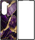 Marmor Schwarz-Lila Samsung Galaxy Z Fold 6