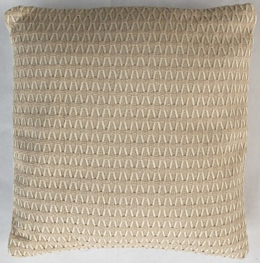 F L Ανοιξιάτικα Μαξιλάρια Σέ Μπέζ 45x45cm