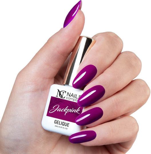 Nc Nails Halb-permanenter Nagellack Jackpink Nc 6ml 1Stück