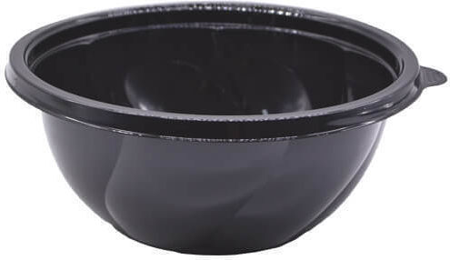 PET Salatschüssel Schwarz 1050ml 50 Stück Sb-1050 Prepac