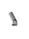 Sun Light Metallic Recessed Spot with Integrated LED and Natural White Light Gray 4x4cm. 1pcs