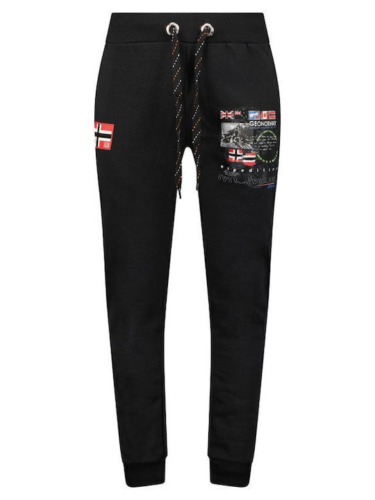 Geographical Norway Παντελόνι Φόρμας Black