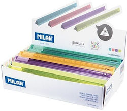 Milan Rigla Plastic Transparent 15cm