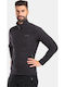 Men's Fleece Cardigan Black