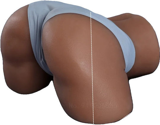 ass male masturbator Vibrating Dual Entry Ass Male Sex Toy Doll - TPE Realistic Hip Bouncy Butt  for Man - Butt Sex Doll, Sex Doll main image 1
