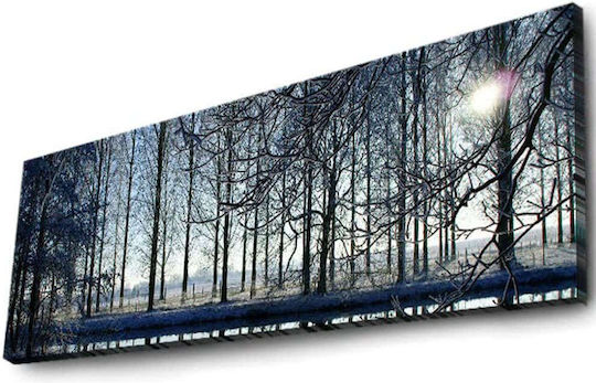Wallity Πίνακας σε Καμβά με LED Φωτισμό 90x30cm