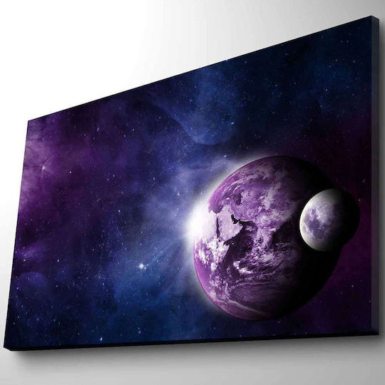 Wallity Картина Платнен С LED осветление 70x45см