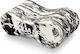 Βαρελακι Κολυμβησης Aqua Speed Swirl 4-layers Pullbuoy Black White