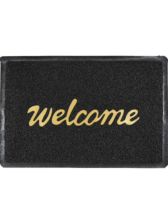 San Lorentzo Fußmatte Welcome Schwarz 60x90cm