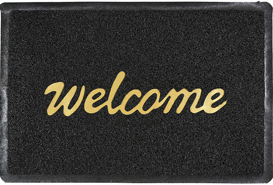San Lorentzo Covor de Intrare Welcome Negru 60x90buc