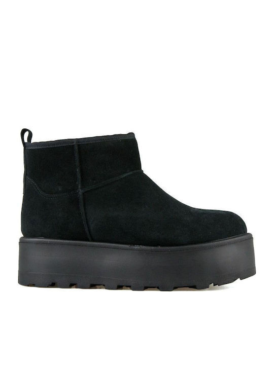 Carad Shoes Μποτάκια Μαύρα