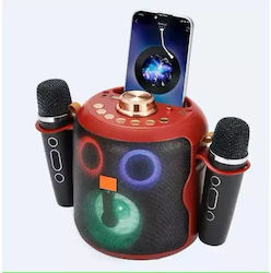 Andowl Ηχείο Karaoke με Ασύρματα Μικρόφωνα Qyx2560 Andowl Ηχείο Karaoke με Ασύρματα Μικρόφωνα Qyx2560