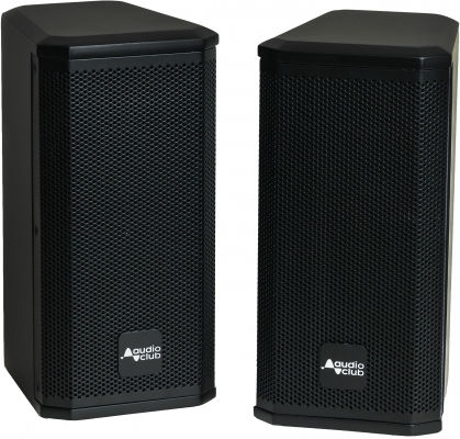 Audio Club MP01 Ζεύγος Παθητικών Ηχείων PA 80W με Woofer 4" 14.5x25.3x12.4εκ.