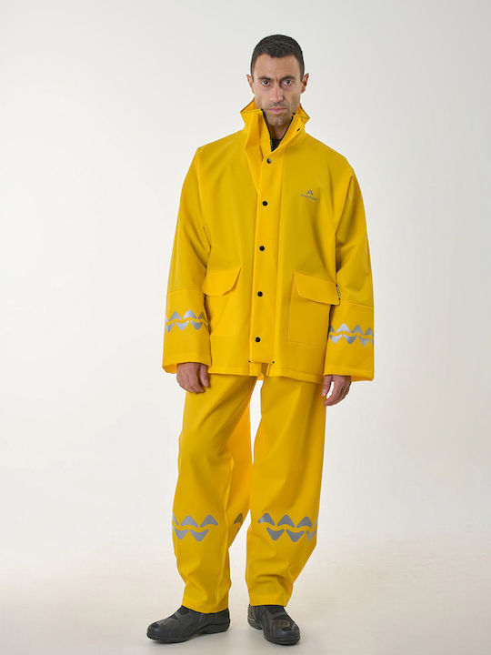 Anorak Wasserdichter Anzug Street R-ii Lang Gelb