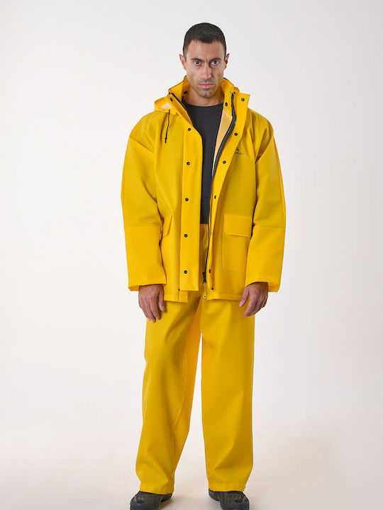 Anorak Waterproof Suit Avenue Long Yellow