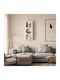 Shelf Wall Santorini Off-white 47.5x18x120cm