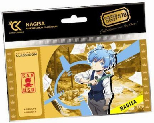 Cartoon Kingdom Assassination Classroom Nagisa #18 Golden Ticket Φιγούρα