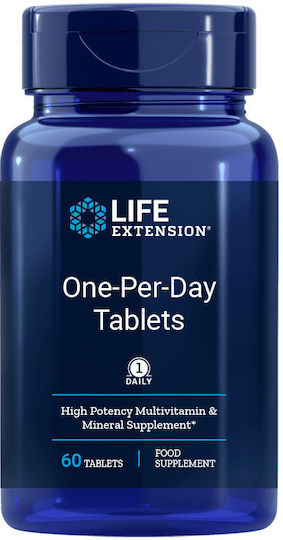 Life Extension One Per Day Πολυβιταμίνη για Ενέργεια 60 κάψουλες ...