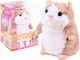 Jokomisiada Plüsch Hamster Beige 10 cm